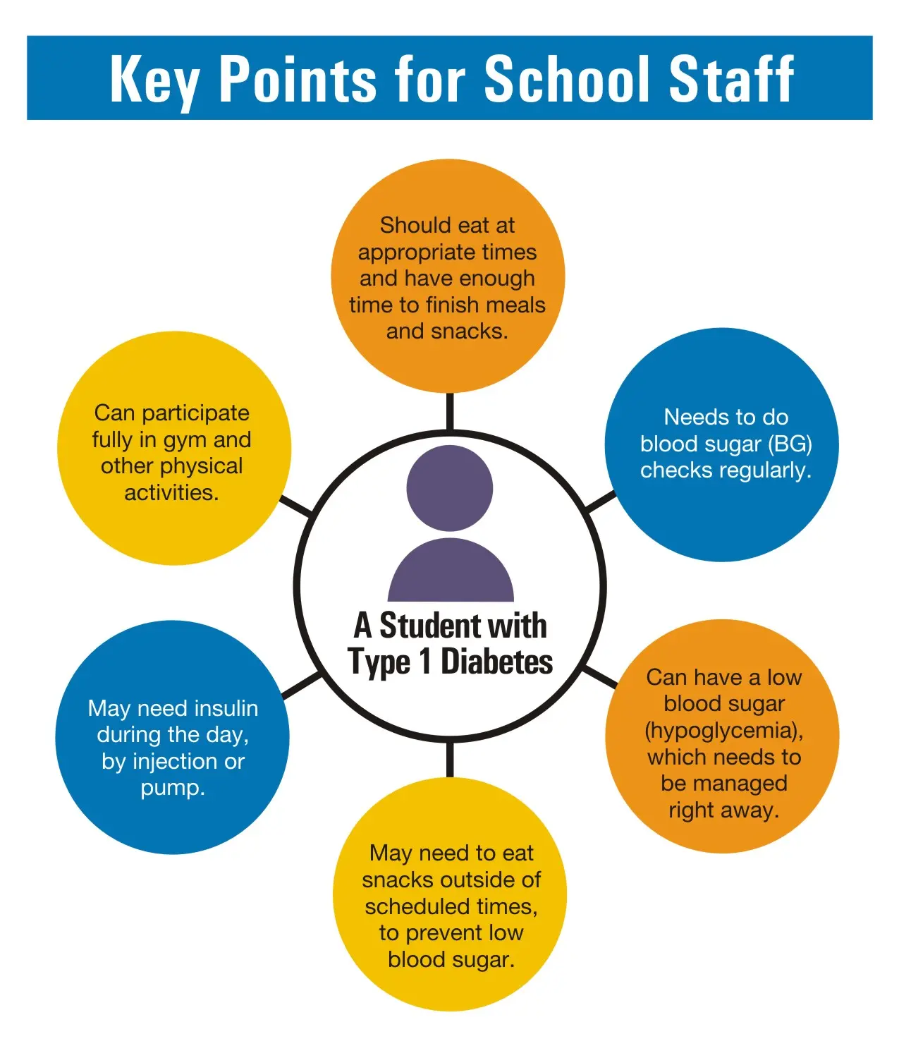 Key points for school staff